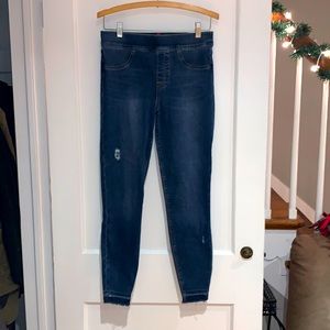 Spanx Distressed Skinny Jeans